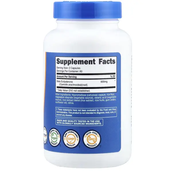Nutricost Beta Ecdysterone 300 mg Capsules